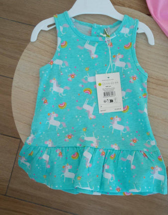 Vestidinho Unicórnios