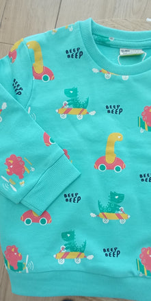 Sweat de Verão Dinossauros Sem carda